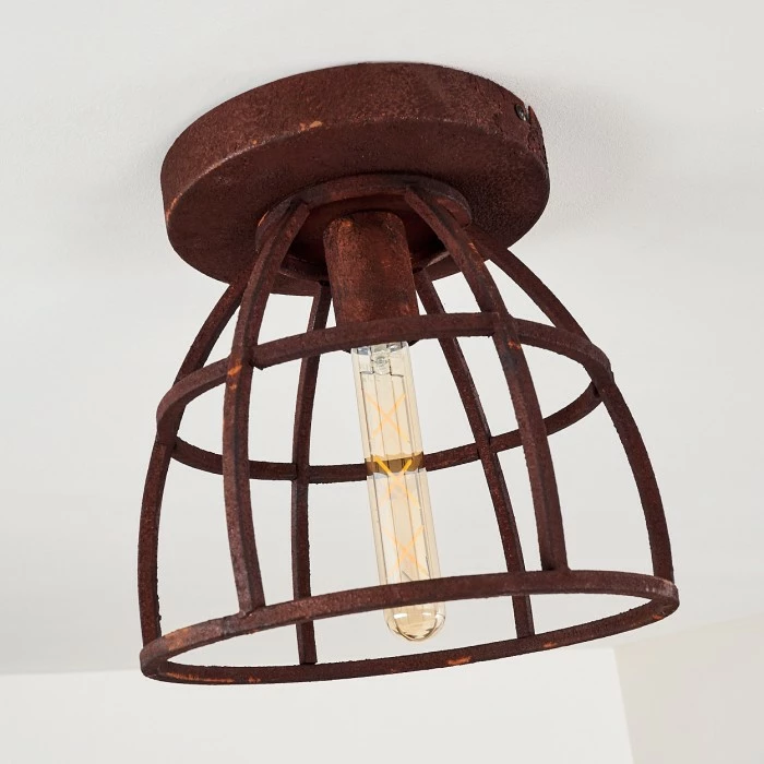 Hofstein Haervej Deckenleuchte Rostfarben, 1-flammig 7 Hofstein Haervej Deckenleuchte Rostfarben, 1-flammig – Bild 7