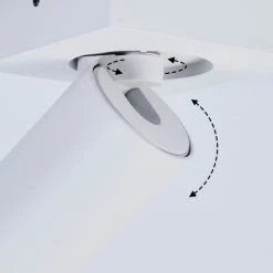 Hofstein Hakamken Deckenleuchte Weiß, 1-flammig -Bürolampen Verkäufe hakamken deckenleuchte h3436998 5