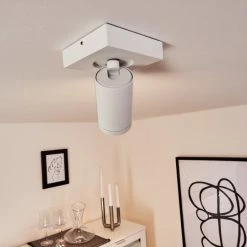 Hofstein Hakamken Deckenleuchte Weiß, 1-flammig -Bürolampen Verkäufe hakamken deckenleuchte h3436998 8