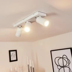 Hofstein Hakamken Deckenleuchte Weiß, 3-flammig 16 Hofstein Hakamken Deckenleuchte Weiß, 3-flammig -Bürolampen Verkäufe hakamken deckenleuchte h3438077 6