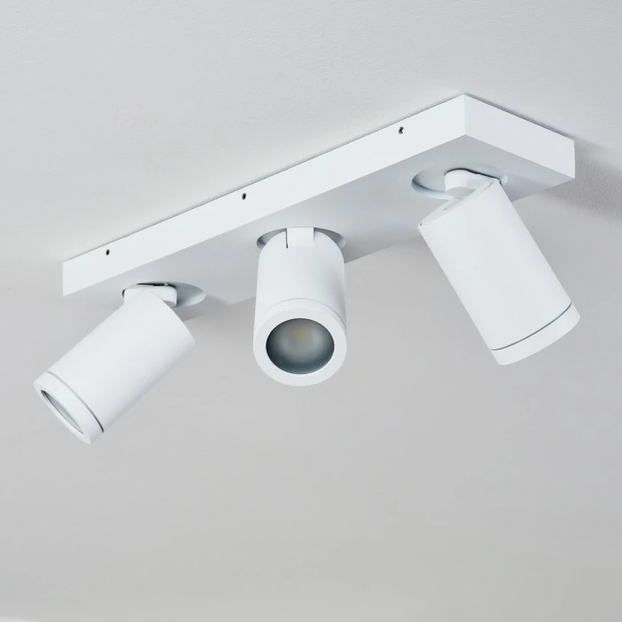 Hofstein Hakamken Deckenleuchte Weiß, 3-flammig 8 Hofstein Hakamken Deckenleuchte Weiß, 3-flammig – Bild 8