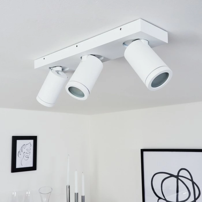 Hofstein Hakamken Deckenleuchte Weiß, 3-flammig 10 Hofstein Hakamken Deckenleuchte Weiß, 3-flammig – Bild 10