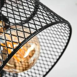 Hofstein Hakvaag Deckenleuchte Schwarz, Holz dunkel, 3-flammig -Bürolampen Verkäufe hakvaag deckenleuchte h3433829 5