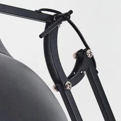 Hofstein Hallsta Stehleuchte Chrom, Schwarz, 1-flammig -Bürolampen Verkäufe hallsta stehleuchte h3413951 4