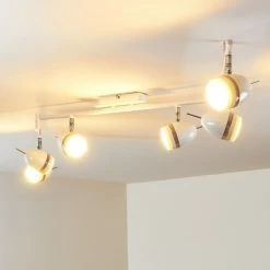 Hofstein Hamburg Deckenspot LED Weiß, 6-flammig -Bürolampen Verkäufe hamburg deckenspot h371 11