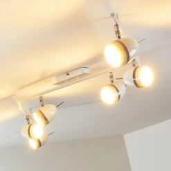 Hofstein Hamburg Deckenspot LED Weiß, 6-flammig -Bürolampen Verkäufe hamburg deckenspot h371 15