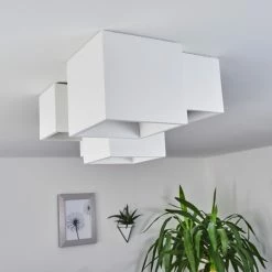 Hofstein Hatusao Deckenleuchte Weiß, 5-flammig -Bürolampen Verkäufe hatusao deckenleuchte h3439197 9