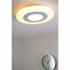 Helestra Deckenleuchte LED Aluminium, Weiß, 1-flammig -Bürolampen Verkäufe helestra deckenleuchte 25 1565 07 do1 8