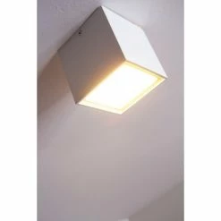 Helestra LED Deckenleuchte Aluminium, Weiß, 1-flammig -Bürolampen Verkäufe helestra led deckenleuchte 15 1558 07 do1 3