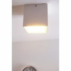 Helestra LED Deckenleuchte Aluminium, Weiß, 1-flammig -Bürolampen Verkäufe helestra led deckenleuchte 15 1558 07 do1 5