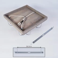 Hofstein Hodne Deckenleuchte Schwarz, Grau, Naturfarben, 3-flammig -Bürolampen Verkäufe hodne deckenleuchte h3441732 4