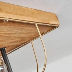 Hofstein Hodne Deckenleuchte Schwarz, Naturfarben, 4-flammig -Bürolampen Verkäufe hodne deckenleuchte h3441817 2