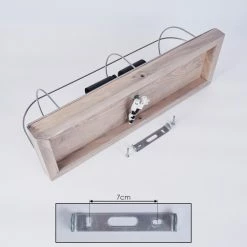 Hofstein Hodne Deckenleuchte Schwarz, Grau, Naturfarben, 2-flammig -Bürolampen Verkäufe hodne deckenleuchte h3441954 4