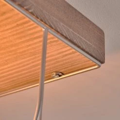 Hofstein Hodne Deckenleuchte Schwarz, Grau, Naturfarben, 1-flammig -Bürolampen Verkäufe hodne deckenleuchte h3441992 5