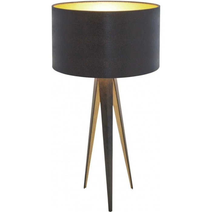 Holländer PETRA Bodenleuchte Schwarz, Braun, 1-flammig 2 Holländer PETRA Bodenleuchte Schwarz, Braun, 1-flammig – Bild 2