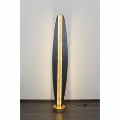 Holländer SIMBOLO Bodenleuchte LED Schwarz, Braun, Gold, 1-flammig