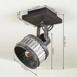 Hofstein Holsa Deckenleuchte Schwarz, 1-flammig 15 Hofstein Holsa Deckenleuchte Schwarz, 1-flammig -Bürolampen Verkäufe holsa deckenleuchte h3444160 3