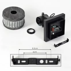 Hofstein Holsa Deckenleuchte Schwarz, 1-flammig 16 Hofstein Holsa Deckenleuchte Schwarz, 1-flammig -Bürolampen Verkäufe holsa deckenleuchte h3444160 4