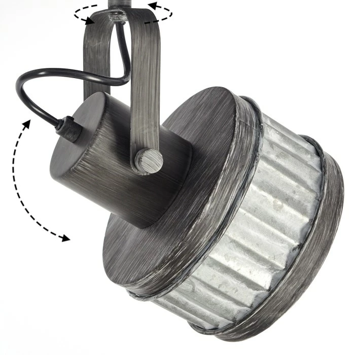 Hofstein Holsa Deckenleuchte Schwarz, 1-flammig 6 Hofstein Holsa Deckenleuchte Schwarz, 1-flammig – Bild 6