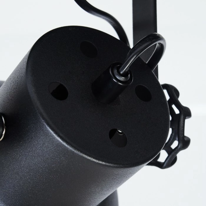 Hofstein Hora Deckenleuchte Schwarz, 3-flammig 6 Hofstein Hora Deckenleuchte Schwarz, 3-flammig – Bild 6