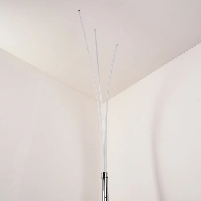 Hofstein Horpmaal Bogenleuchte LED Chrom, 3-flammig 19 Hofstein Horpmaal Bogenleuchte LED Chrom, 3-flammig – Bild 19