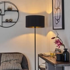 Hofstein Huarate Stehleuchte Schwarz, 1-flammig -Bürolampen Verkäufe huarate stehleuchte h3415313 10