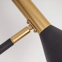 Hofstein Hybla Stehleuchte Schwarz, Gold, 1-flammig -Bürolampen Verkäufe hybla stehleuchte h3415276 13