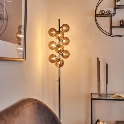 Hofstein Hyco Stehleuchte Chrom, 9-flammig -Bürolampen Verkäufe hyco stehleuchte h3420676 6