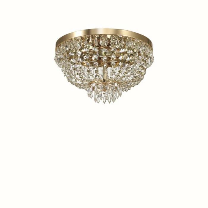 Ideallux Ideal Lux CAESAR Deckenleuchte Chrom, 5-flammig 1 Ideallux Ideal Lux CAESAR Deckenleuchte Chrom, 5-flammig