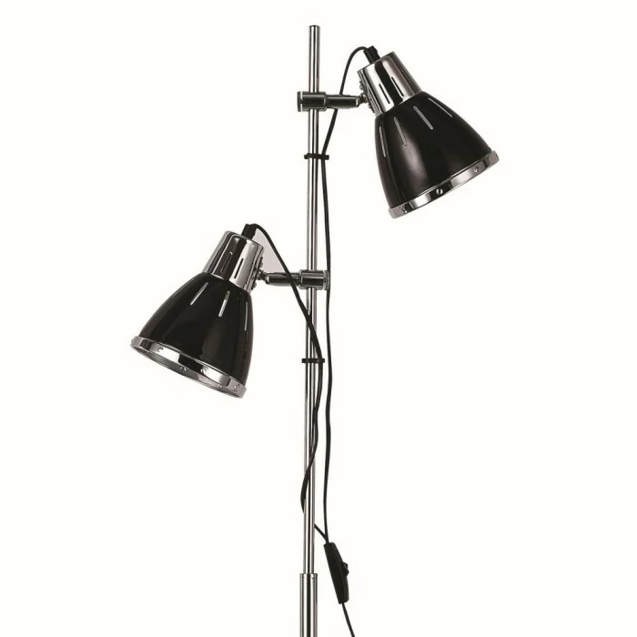 Ideallux Ideal Lux ELVIS Stehleuchte Schwarz, 2-flammig 1 Ideallux Ideal Lux ELVIS Stehleuchte Schwarz, 2-flammig