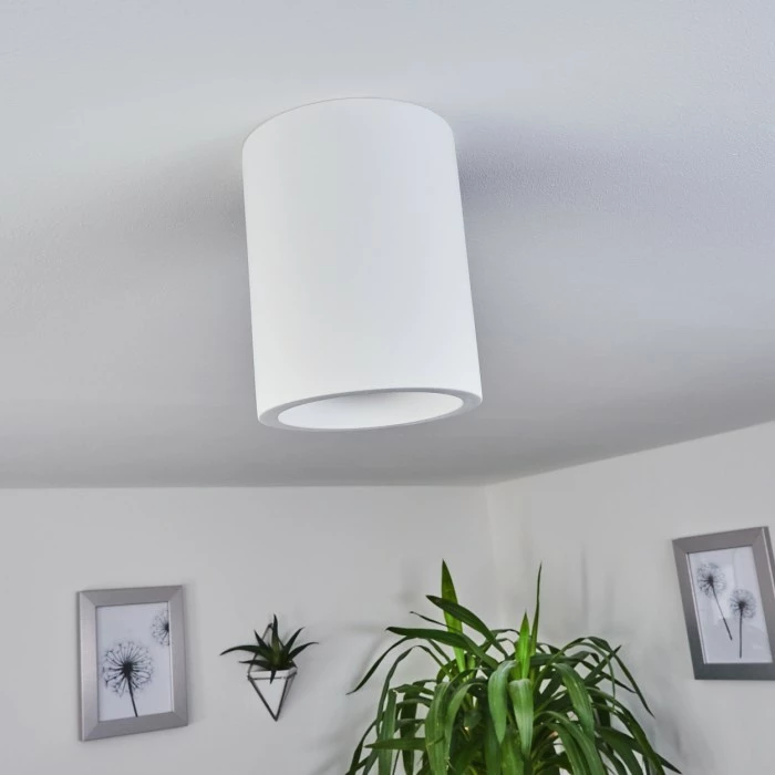 Hofstein Ililai Deckenleuchte Weiß, 1-flammig 2 Hofstein Ililai Deckenleuchte Weiß, 1-flammig – Bild 2