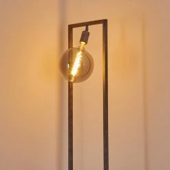 Hofstein Janskloster Stehleuchte Stahl gebürstet, 1-flammig -Bürolampen Verkäufe janskloster stehleuchte h3360811 11