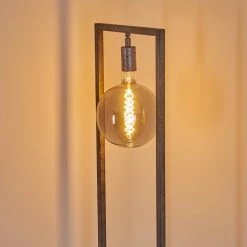 Hofstein Janskloster Stehleuchte Stahl gebürstet, 1-flammig -Bürolampen Verkäufe janskloster stehleuchte h3360811 5