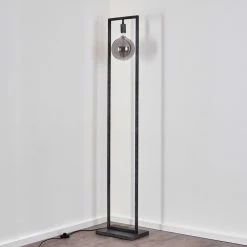 Hofstein Janskloster Stehleuchte Stahl gebürstet, 1-flammig -Bürolampen Verkäufe janskloster stehleuchte h3360811 6