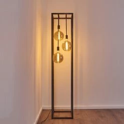 Hofstein Janskloster Stehleuchte Stahl gebürstet, 3-flammig -Bürolampen Verkäufe janskloster stehleuchte h3360835 11