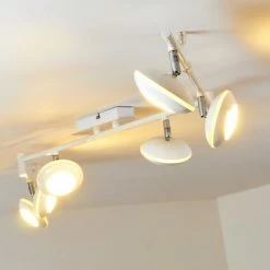 Hofstein Jerewan Deckenspot LED Weiß, 6-flammig -Bürolampen Verkäufe jerewan deckenspot h374 6