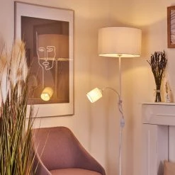 Hofstein Jobsbo Stehleuchte Weiß, 2-flammig -Bürolampen Verkäufe jobsbo stehleuchte h3421017 6