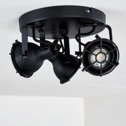 Hofstein Jonsered Deckenleuchte Schwarz, 3-flammig -Bürolampen Verkäufe jonsered deckenleuchte h3309476 10