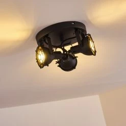 Hofstein Jonsered Deckenleuchte Schwarz, 3-flammig -Bürolampen Verkäufe jonsered deckenleuchte h3309476 5