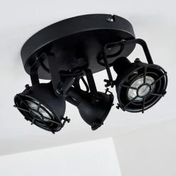 Hofstein Jonsered Deckenleuchte Schwarz, 3-flammig -Bürolampen Verkäufe jonsered deckenleuchte h3309476 8