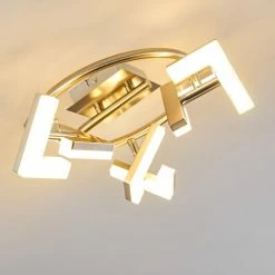 Hofstein Karis Deckenleuchte LED Nickel-Matt, 3-flammig 28 Hofstein Karis Deckenleuchte LED Nickel-Matt, 3-flammig -Bürolampen Verkäufe karis deckenleuchte h3080825 12