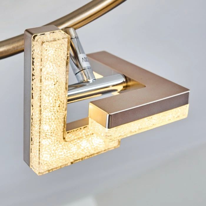 Hofstein Karis Deckenleuchte LED Nickel-Matt, 3-flammig 7 Hofstein Karis Deckenleuchte LED Nickel-Matt, 3-flammig – Bild 7