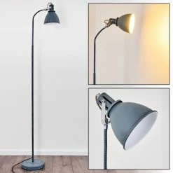 Hofstein Koppom Stehleuchte Blau, 1-flammig -Bürolampen Verkäufe koppom stehleuchte h3092866 do1 20