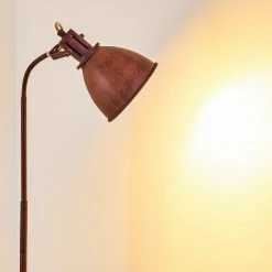 Hofstein Koppom Stehleuchte Rostfarben, 1-flammig -Bürolampen Verkäufe koppom stehleuchte h3092880 do1 16
