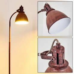 Hofstein Koppom Stehleuchte Rostfarben, 1-flammig -Bürolampen Verkäufe koppom stehleuchte h3092880 do1 21