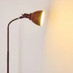 Hofstein Koppom Stehleuchte Rostfarben, 1-flammig -Bürolampen Verkäufe koppom stehleuchte h3092880 do1 3