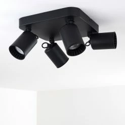 Hofstein Kullaberg Deckenleuchte Schwarz, 4-flammig -Bürolampen Verkäufe kullaberg deckenleuchte h3318874 14