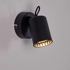 Hofstein Kullaberg Wandleuchte Schwarz, 1-flammig 34 Hofstein Kullaberg Wandleuchte Schwarz, 1-flammig -Bürolampen Verkäufe kullaberg wandleuchte h3318812 15