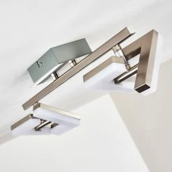 Hofstein Lago Deckenspot LED Nickel-Matt, 2-flammig -Bürolampen Verkäufe lago deckenspot h3010075 do4 16