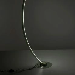 Leuchten Direkt ALINA Stehleuchte LED Stahl gebürstet, 1-flammig, Fernbedienung, Farbwechsler -Bürolampen Verkäufe leuchten direkt alina stehleuchte 11254 55 7